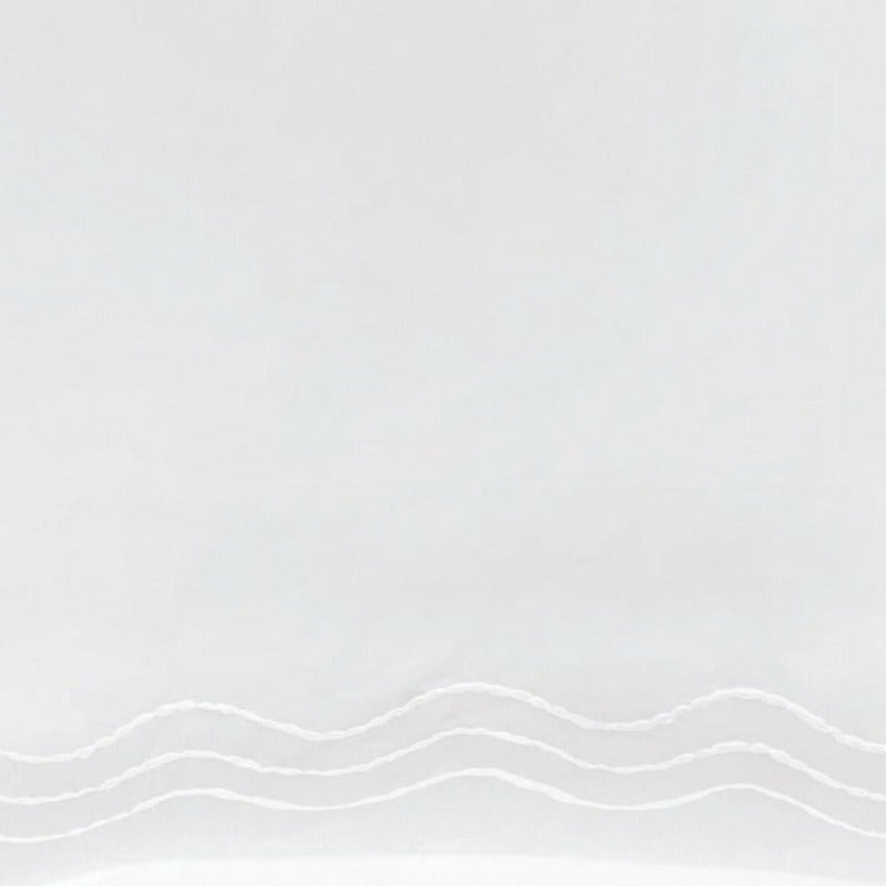 Matouk Serena Bedding Collection Swatch White Fine Linens
