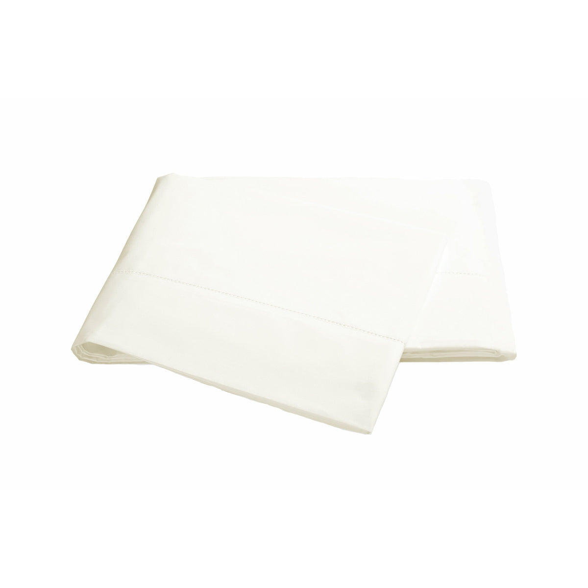 Matouk Sierra Bedding Collection Flat Sheet Ivory Fine Linens