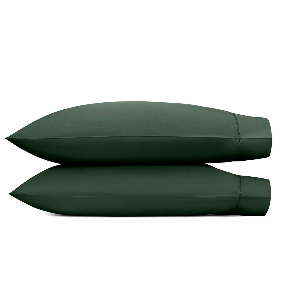 Matouk Talita Hemstitch Bedding Pillowcases Green Fine Linens