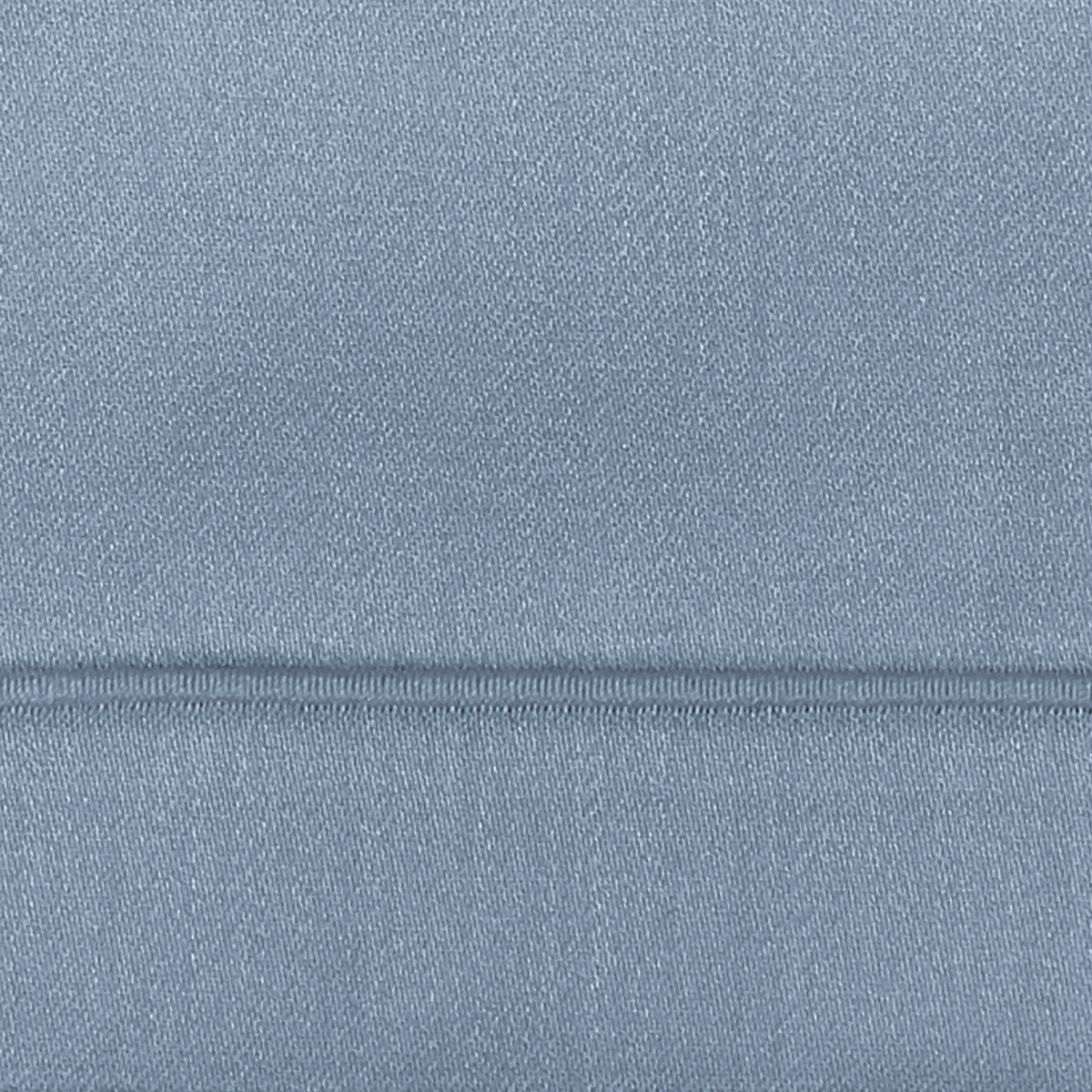 Matouk Talita Satin Stitch Bedding Swatch Hazy Blue Fine Linens