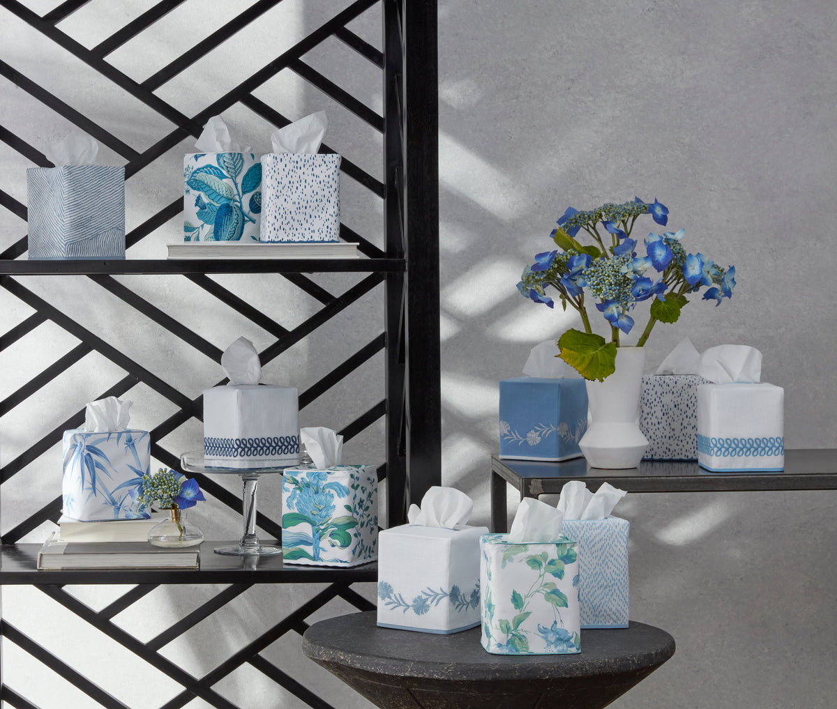 Matouk Tissue Box Cover Fine Linens 2022 Lifestyle