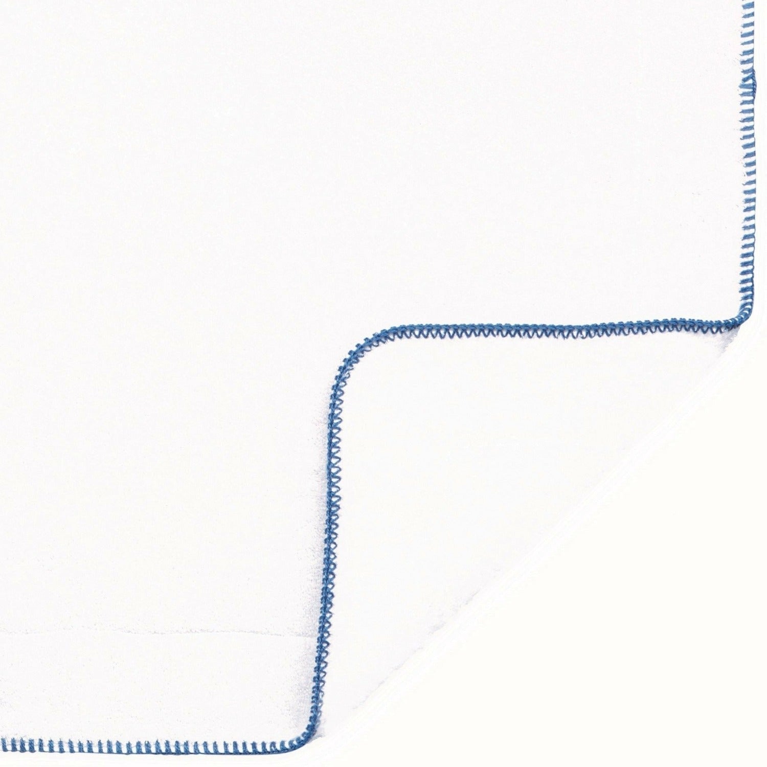 Matouk Whipstitch Bath Towels Main Periwinkle Fine Linens