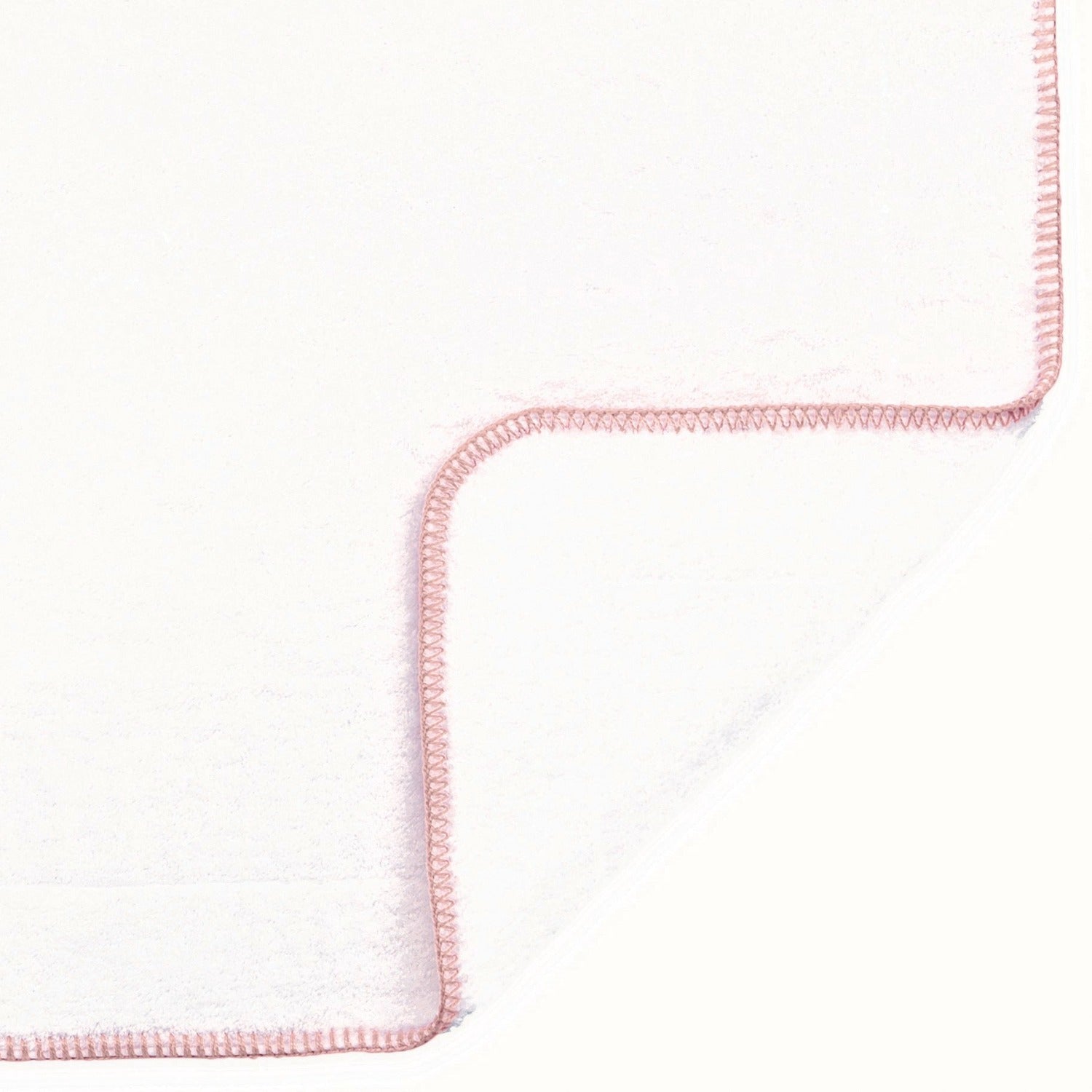 Matouk Whipstitch Bath Towels Main Pink Fine Linens