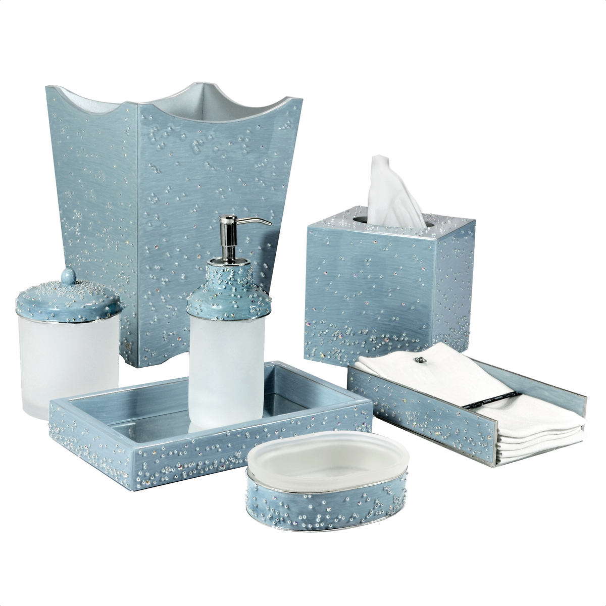 Mike and Ally Caviar Bath Accessories Wintersky