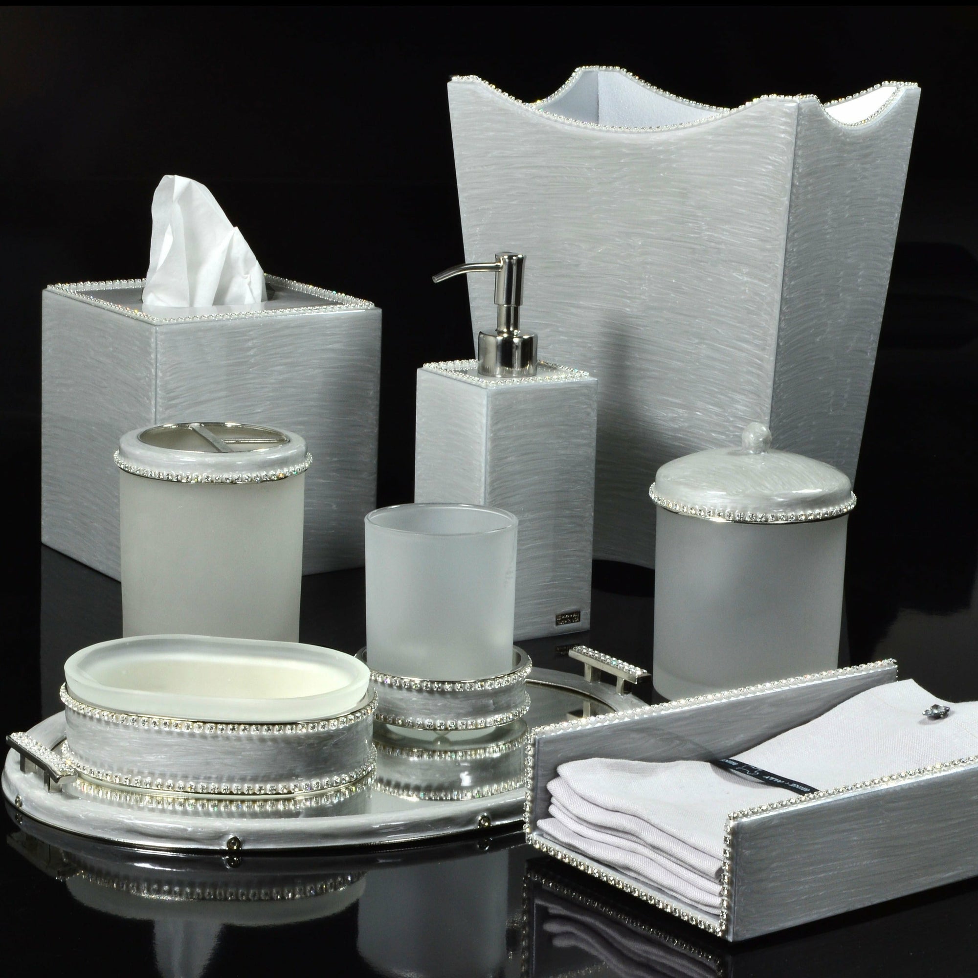 Mike and Ally Audrey Bath Accessories Fine Silver
