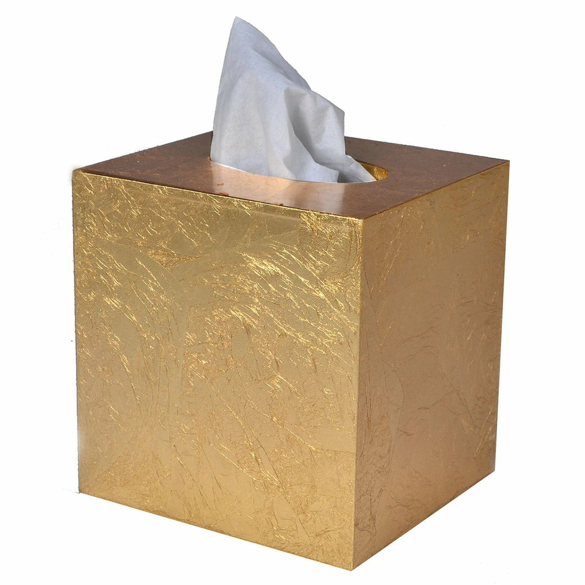Mike and Ally Eos Bath Accessories Boutique Tissue Gold Leaf