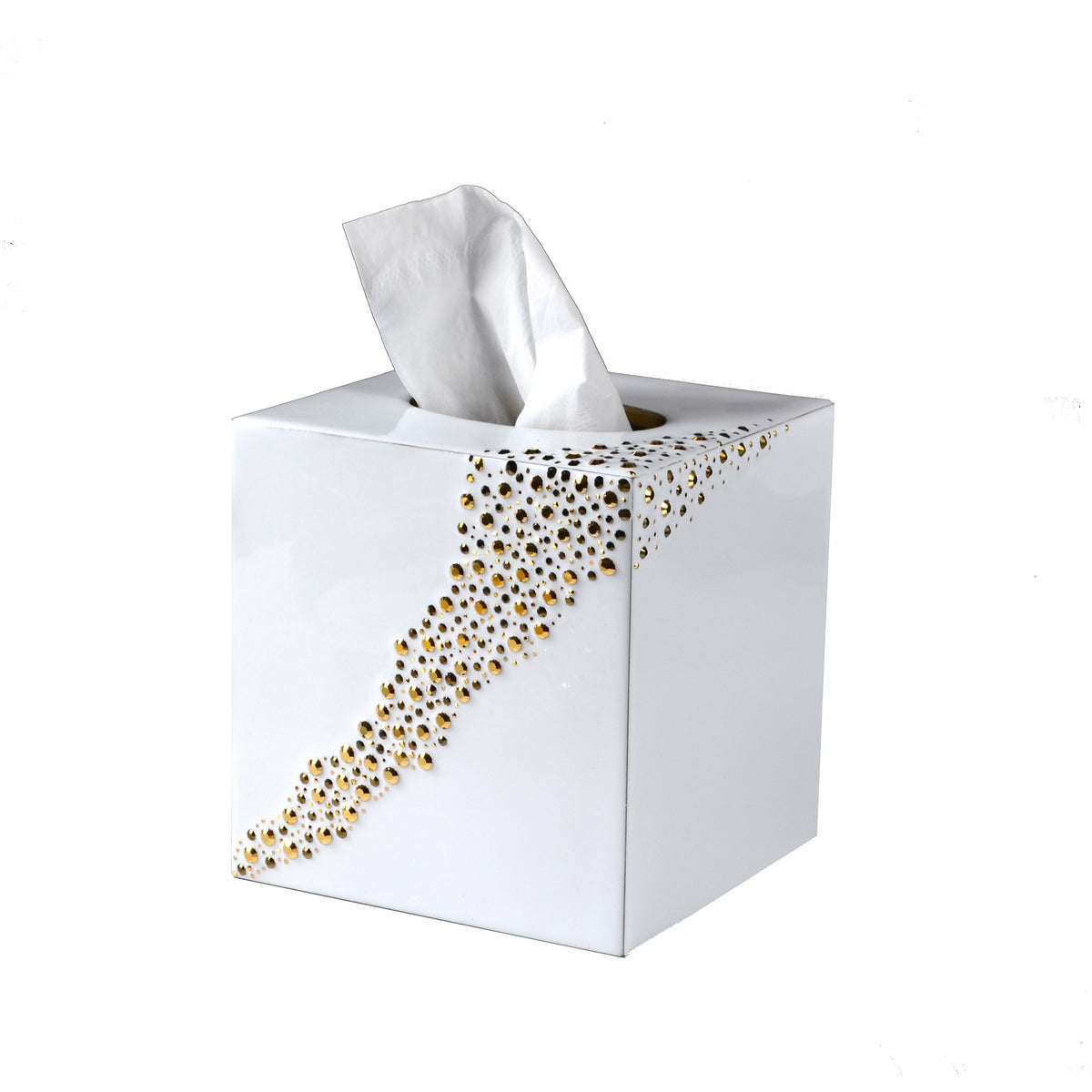 Mike and Ally Jazz Bath Accessories Boutique Tissue Pure/Gold