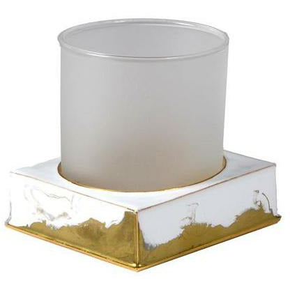 Mike and Ally Lava Bath Accessories Tumbler Metallic Gold