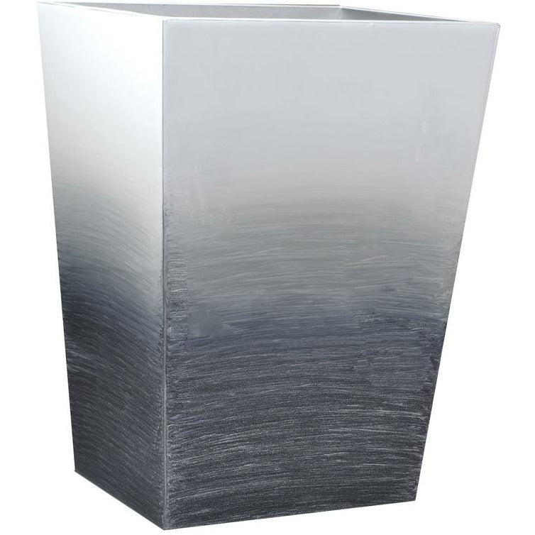 Mike and Ally Ombre Bath Accessories Wastebasket Grey