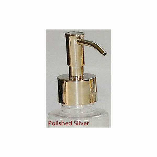 Mike and Ally Replacement Pump Dispensers Polished Silver