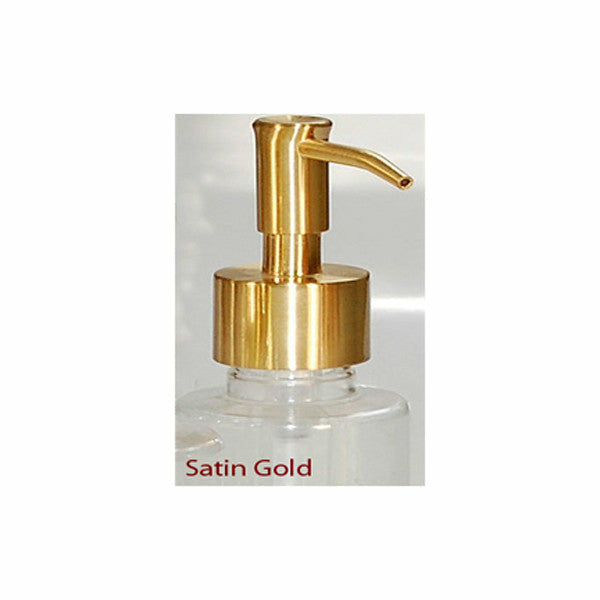 Mike and Ally Replacement Pump Dispensers Satin Gold