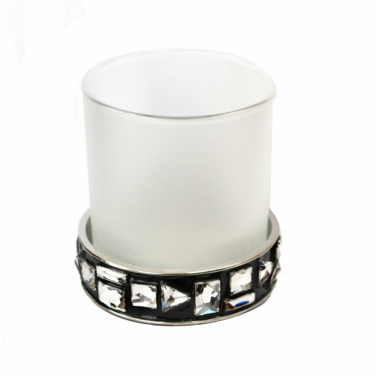 https://flandb.com/cdn/shop/products/Mike-and-Ally-Swarovski-Budapest-Bath-Accessories-Round-Tumbler-Black-Silver_1200x.jpg?v=1660870843