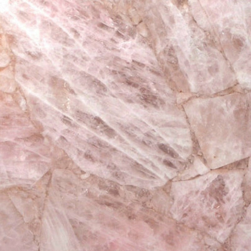 Mike and Ally Taj Premium Gemstone Bath Accessories Rose Quartz