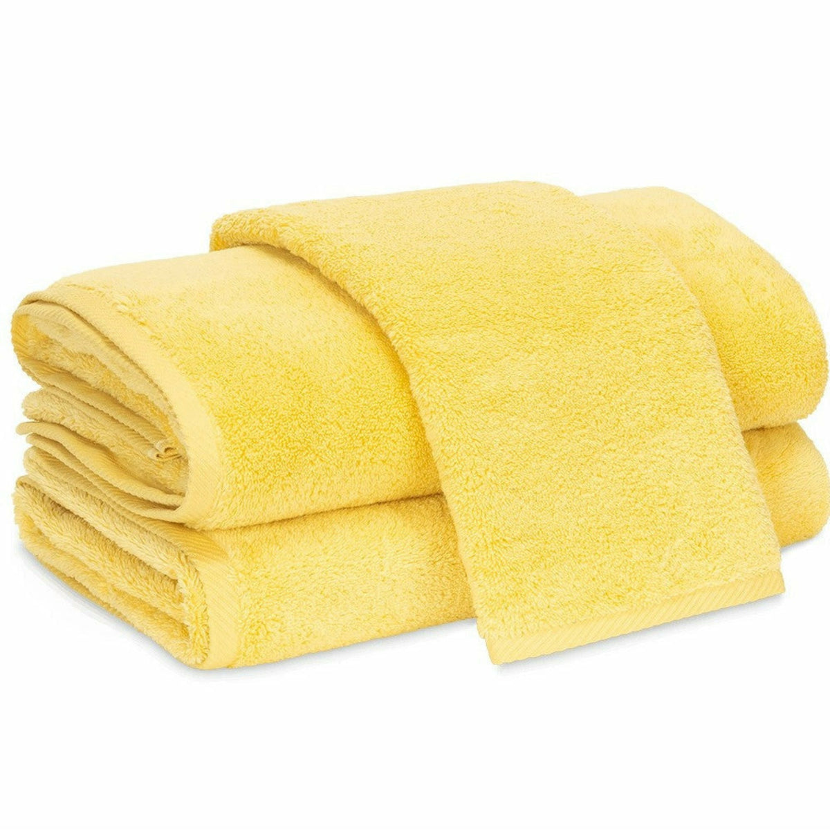 Matouk Milagro Bath Towels Canary Fine Linens