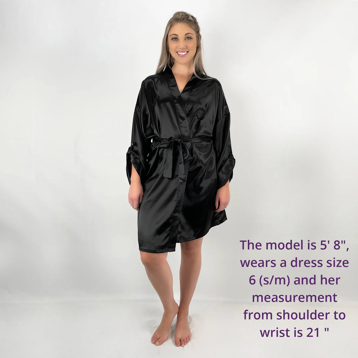 100% Mulberry Silk Long Robes for Women