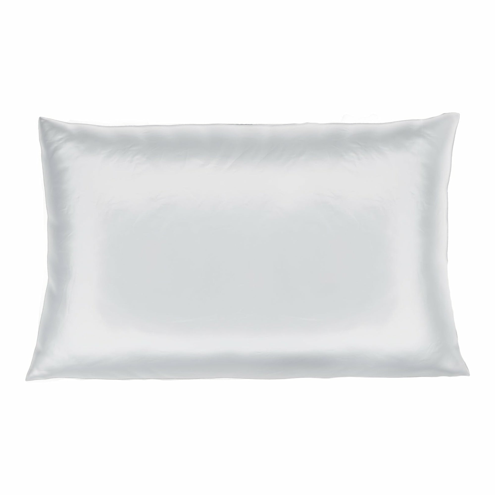 Mulberry Park Silks Luxury 19 Momme Pure Silk Pillowcase Main White Fine Linens