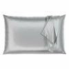 Mulberry Park Silks 30 Momme Silk Pillowcase Main Silver Fine Linens
