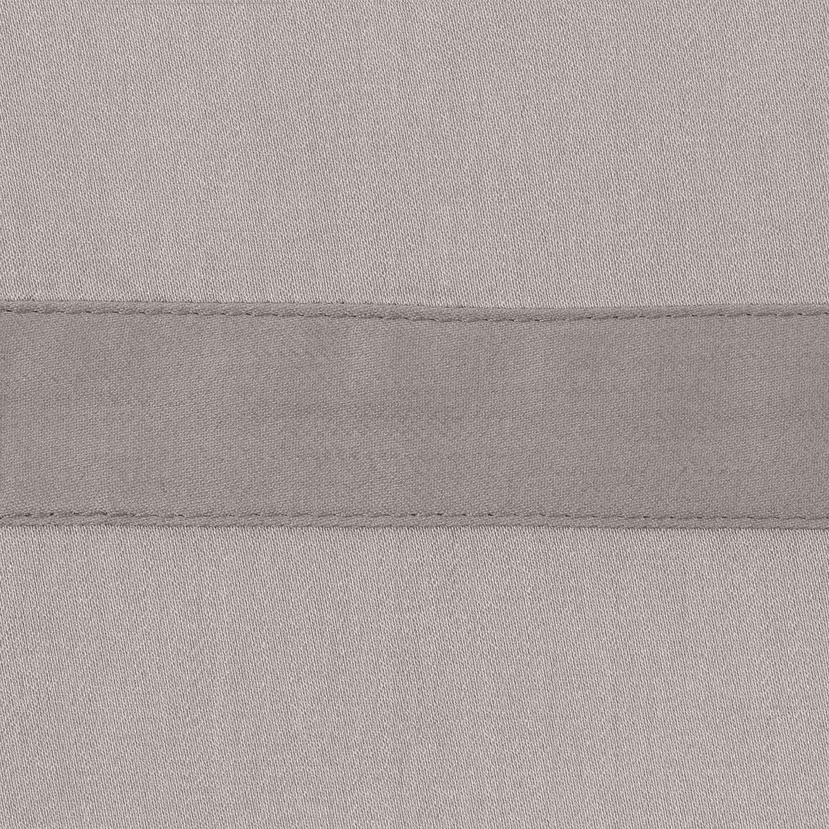 Matouk Nocturne Bedding Collection Platinum Swatch Fine Linens