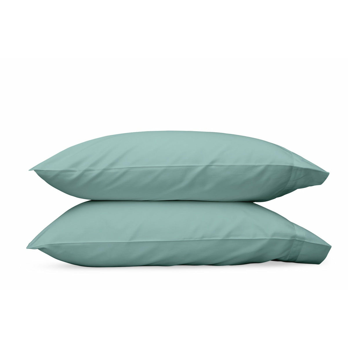 Matouk Nocturne Bedding Collection Pillowcase Aquamarine Fine Linens