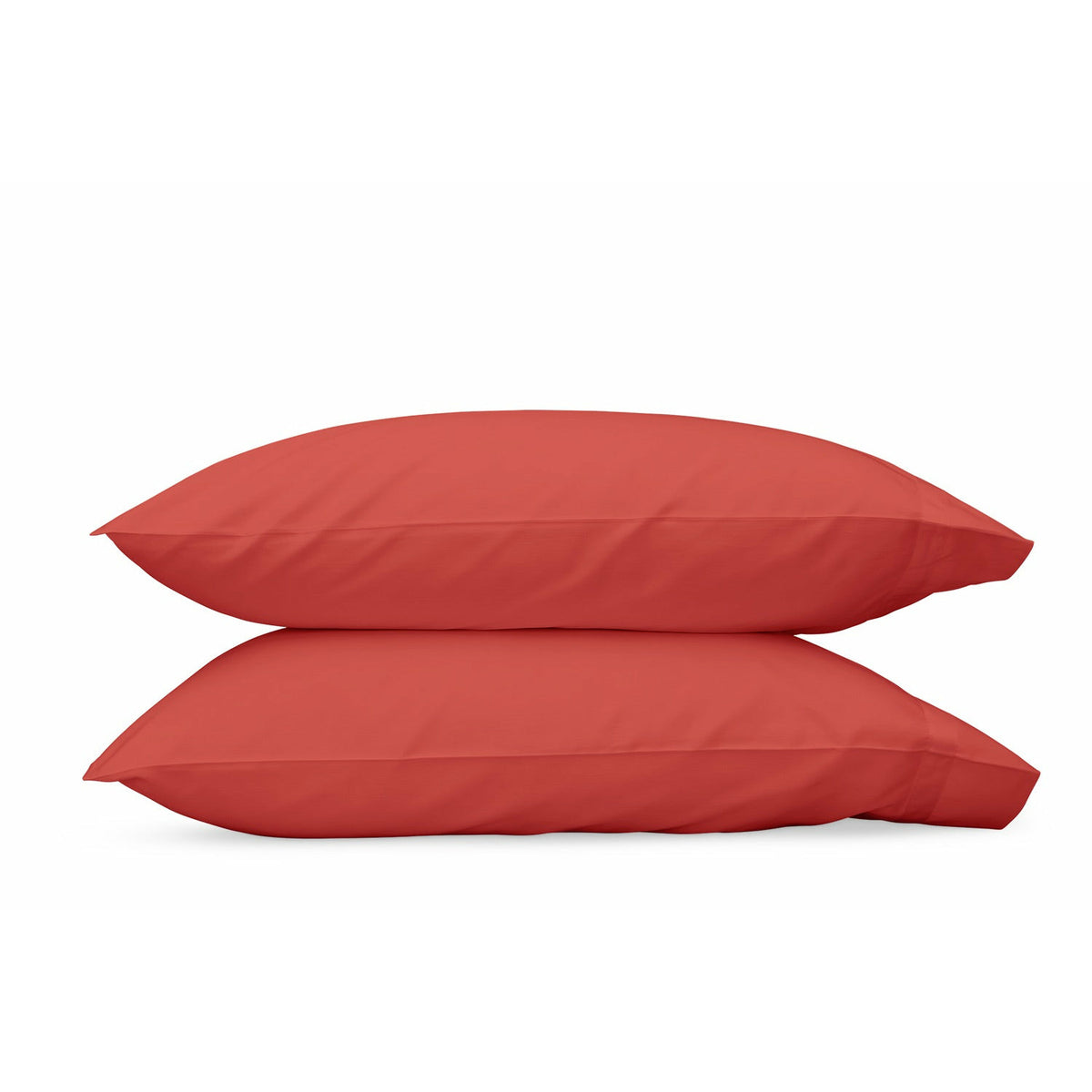 Matouk Nocturne Bedding Collection Pillowcases Coral Fine Linens