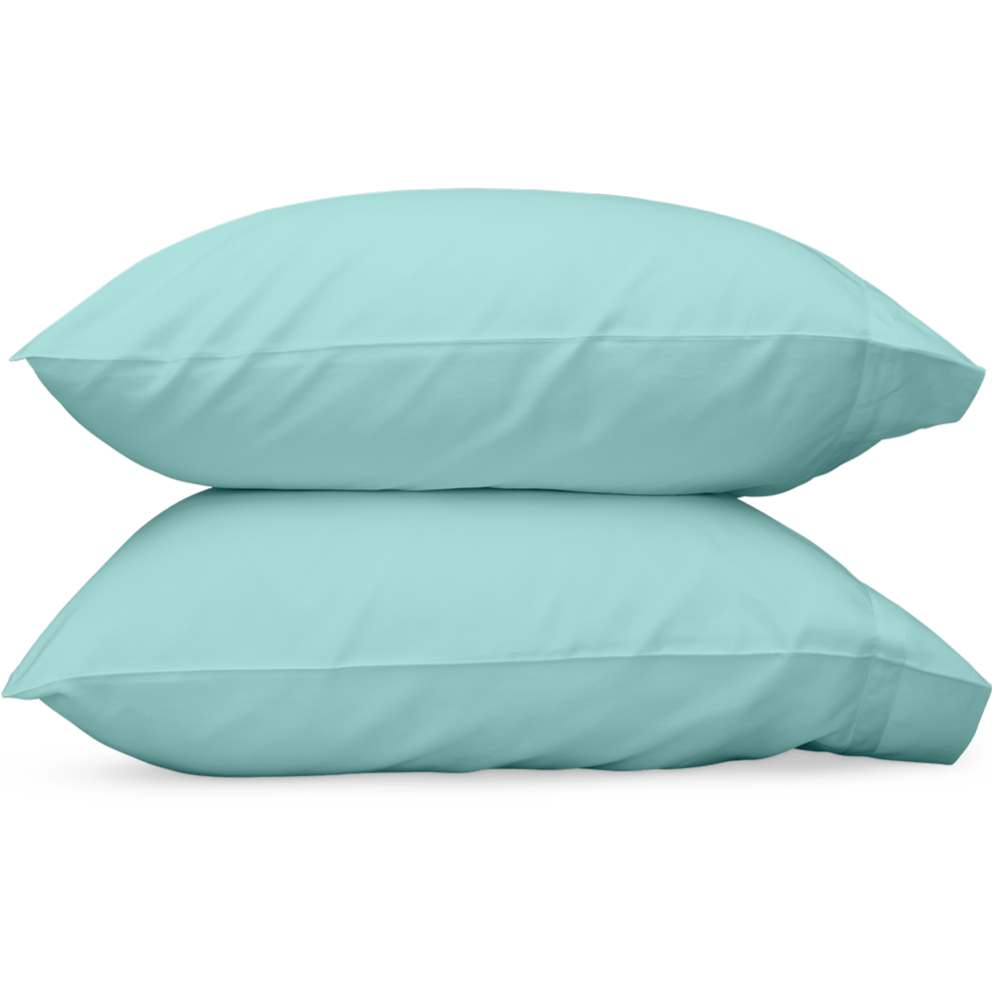 Matouk Nocturne Bedding Collection Lagoon Pillowcases Fine Linens