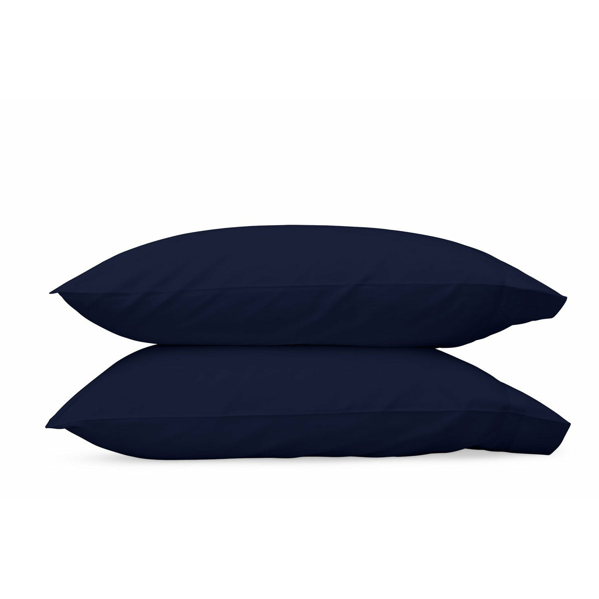 Matouk Nocturne Bedding Collection Navy Pillowcases Fine Linens