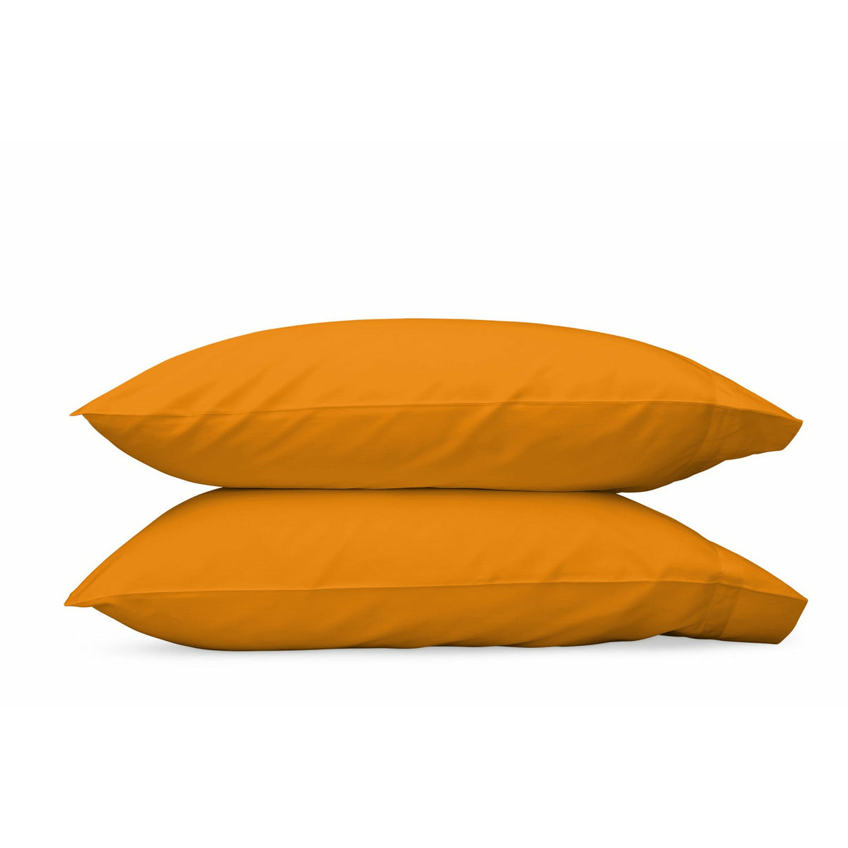 Matouk Nocturne Bedding Tangerine Pillowcases Fine Linens