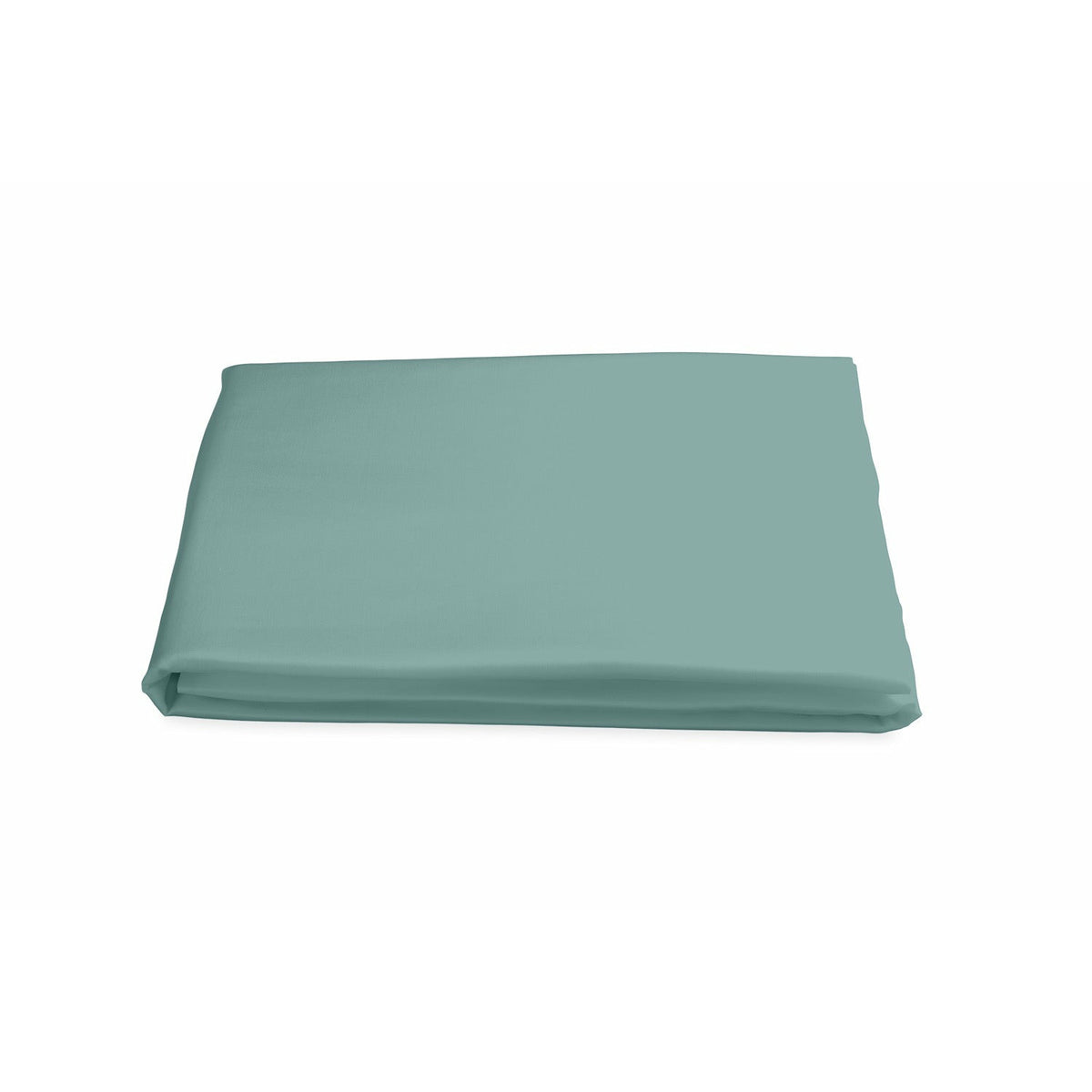 Matouk Nocturne Bedding Collection Fitted Sheet Aquamarine Fine Linens