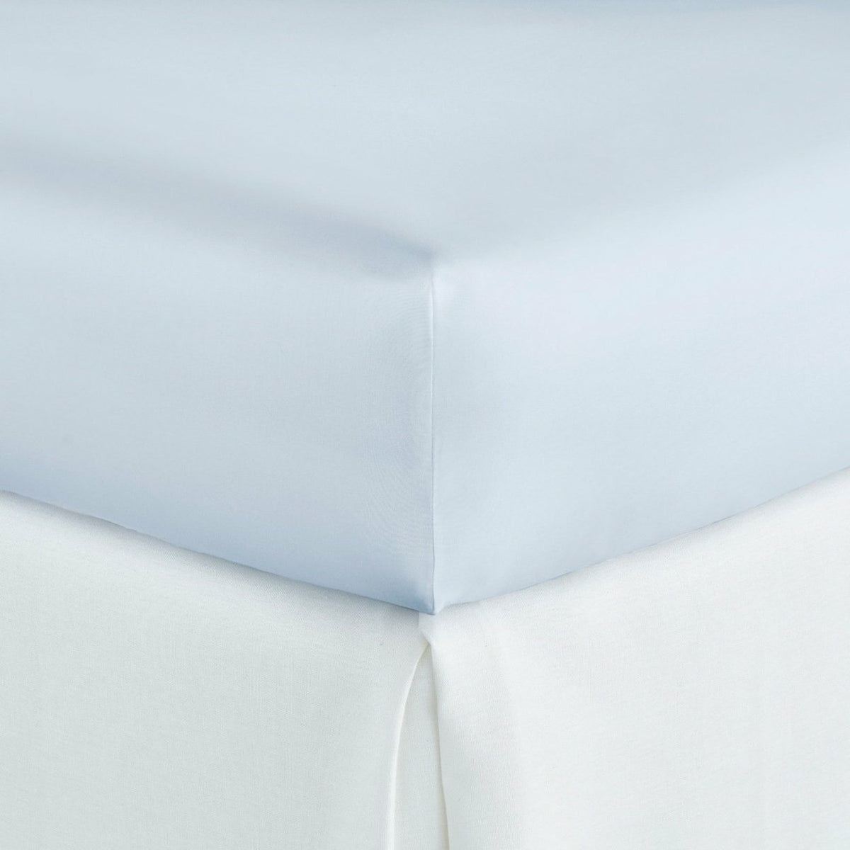 Peacock Alley Soprano Bedding Fitted sheet Barely Blue  Fine Linens