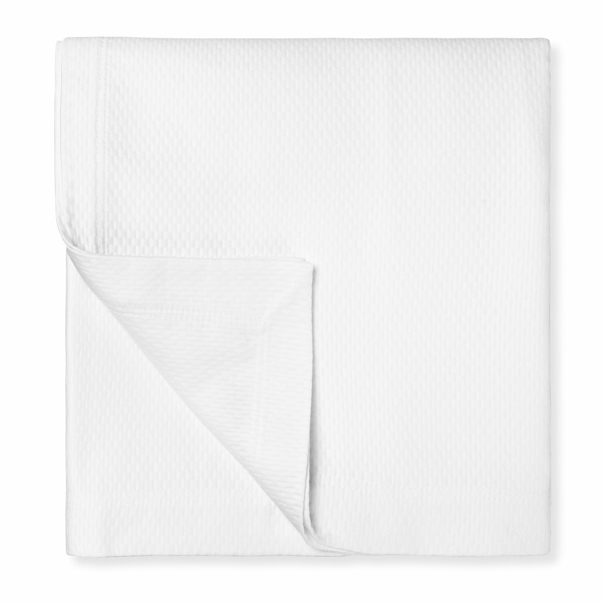 Sferra Perrio Bedding Coverlet White Fine Linens