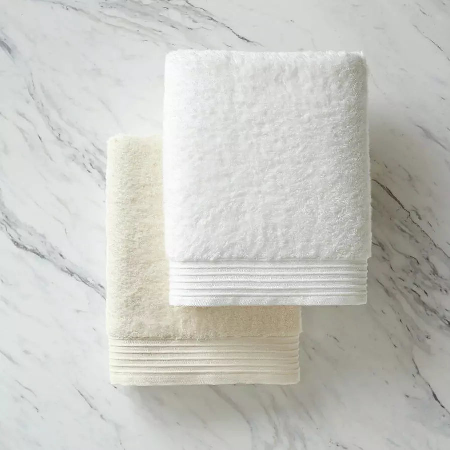 Peacock Alley Bamboo Bath Towels - Linen - Plush and Absorbent Towels