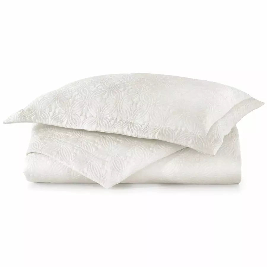 Peacock Alley Lucia Bedding Coverlet Pearl Fine Linens