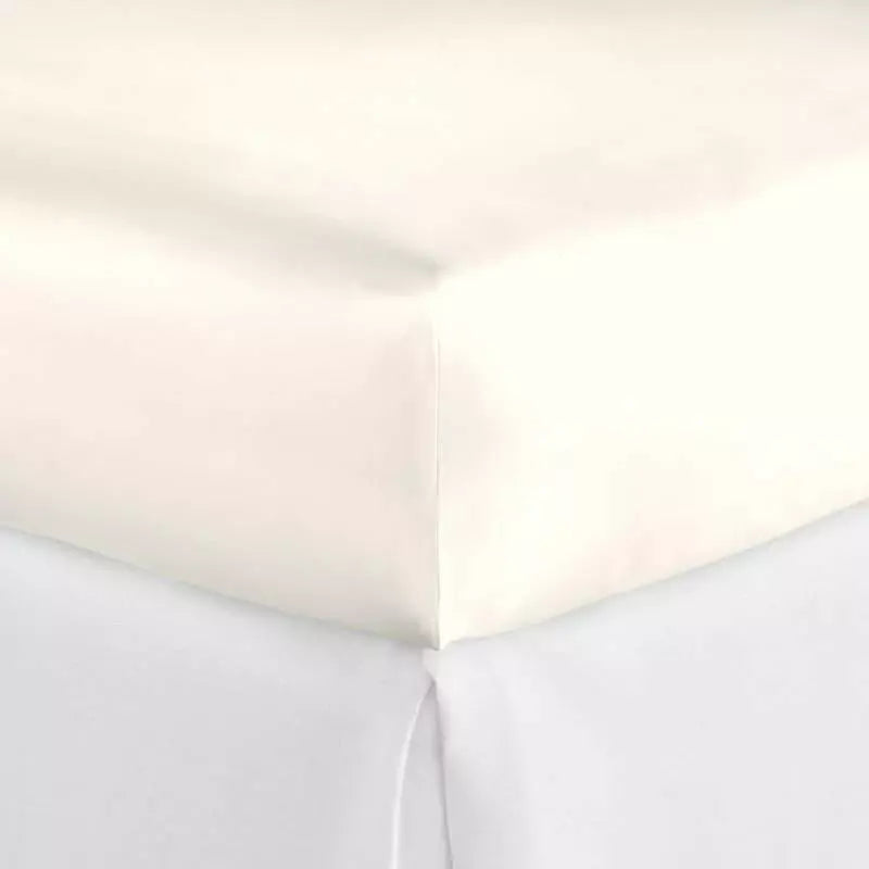Peacock Alley Lyric Bedding Fitted Sheet Ivory Fine Linens