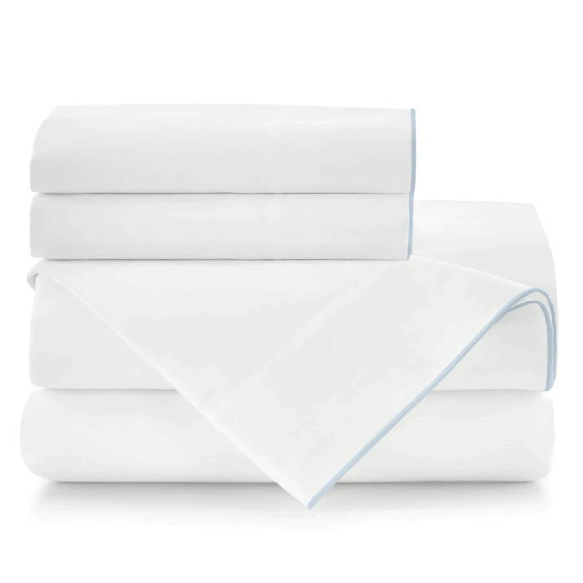 Peacock Alley Melody Sheet Set Bedding Sky Fine Linens