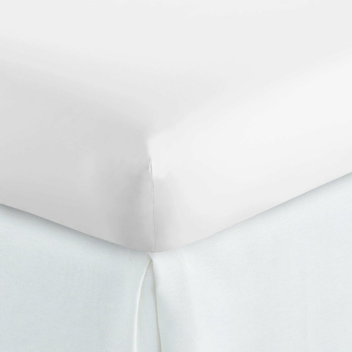 Peacock Alley Nile Egyptian Cotton Bedding Fitted Sheets White Fine Linens