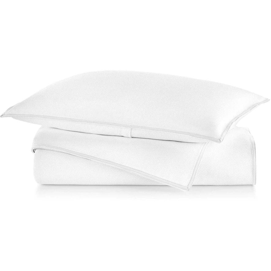 Peacock Alley Pique II Bedding Coverlet White Fine Linens