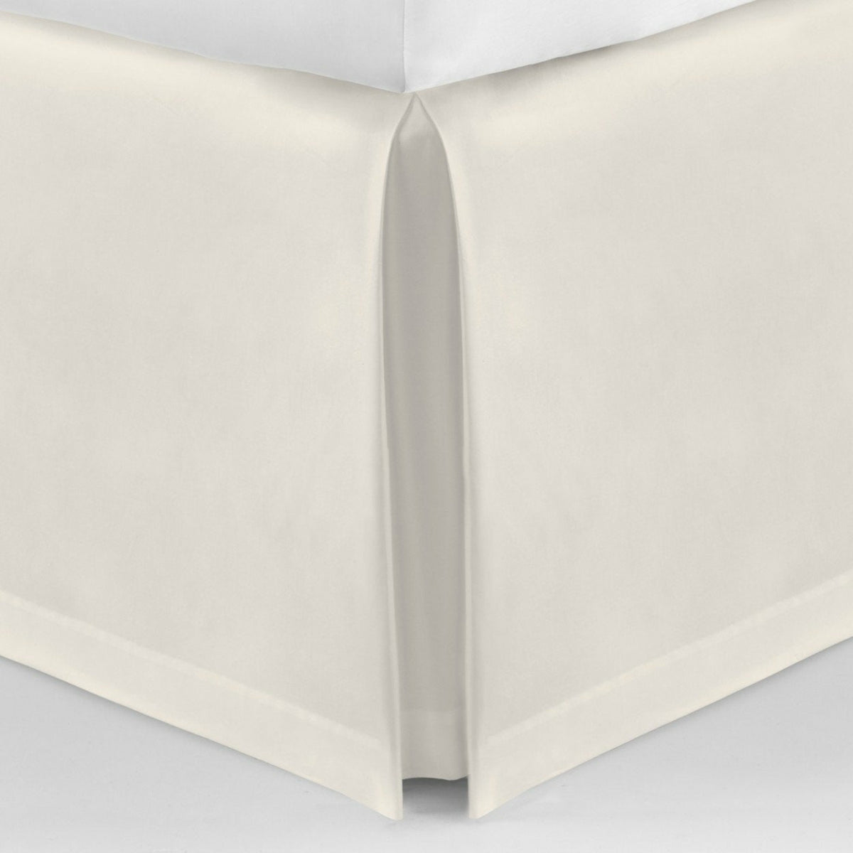 Peacock Alley Soprano Tailored Bed Skirt Ivory Fine Linens