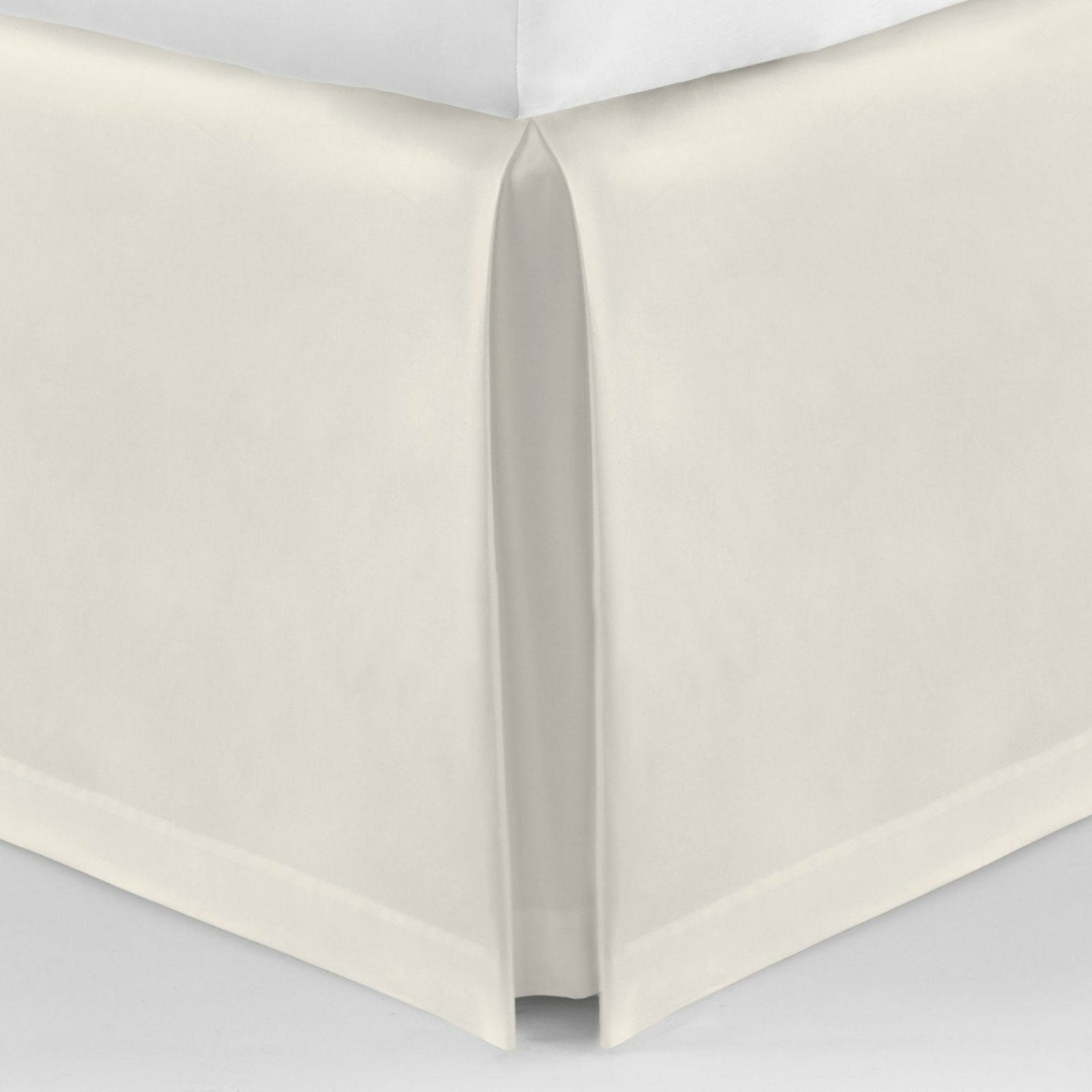 Peacock Alley Soprano Tailored Bed Skirt Ivory Fine Linens