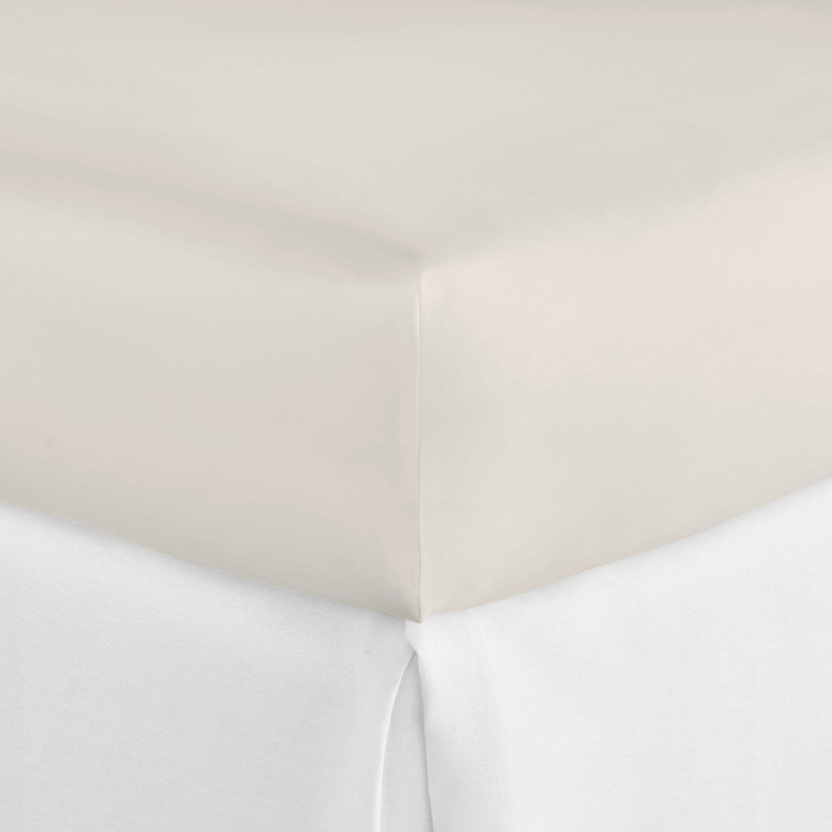 Peacock Alley Virtuoso Bedding Fitted Sheet Platinum Fine Linens