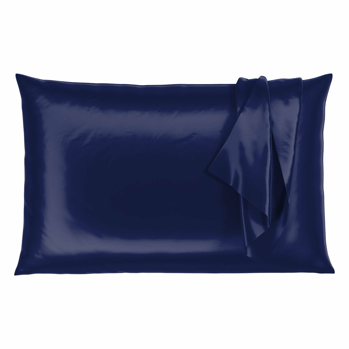 Mulberry Park Silks 30 Momme Silk Pillowcase Navy Fine Linens