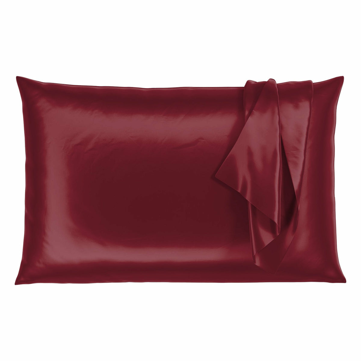 Mulberry Park Silks 30 Momme Silk Pillowcase Ruby Fine Linens