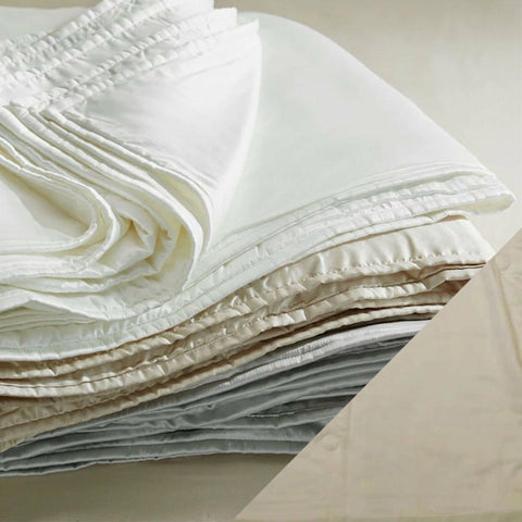 SDH Legna Quilt Blankets - Ecru featured image