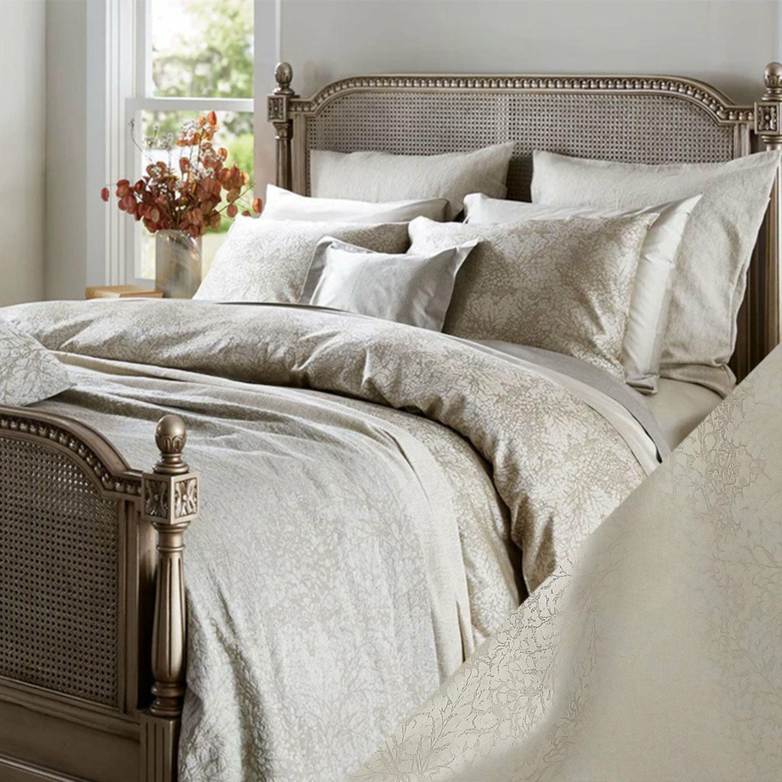 SDH Livenza Bedding Main Latte Fine Linens