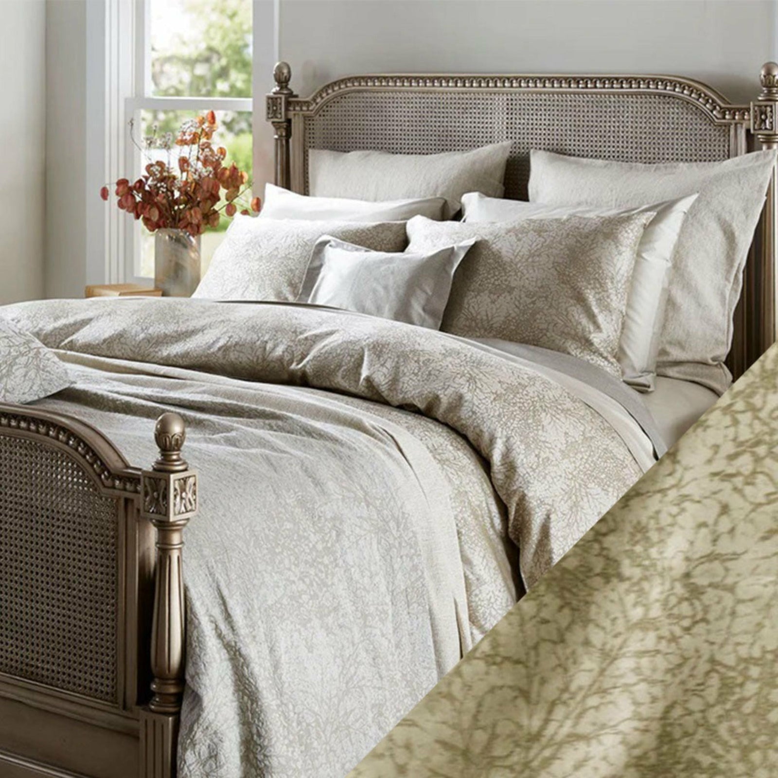 SDH Livenza Bedding Main Oregano Fine Linens