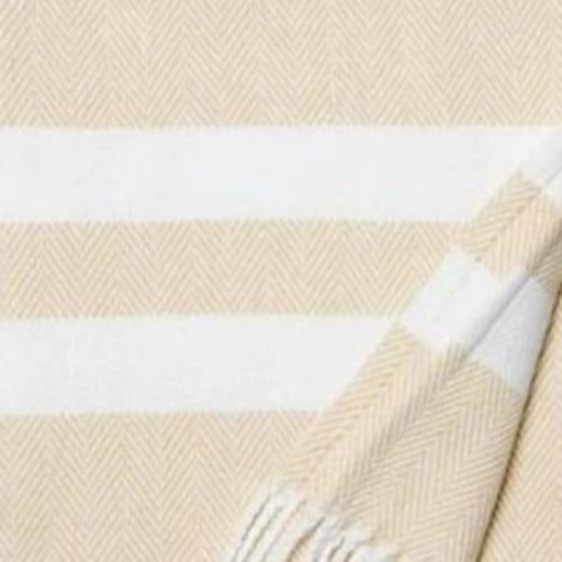 Sferra Aurora Throw Blanket Main Daffodil Fine Linens