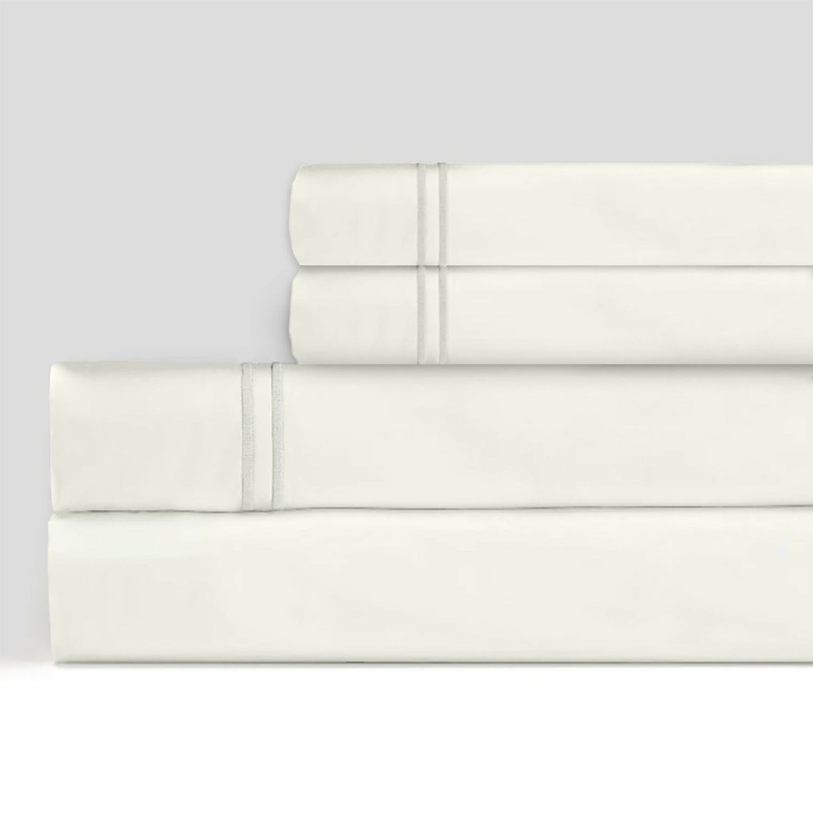 Sferra Grande Hotel Sheet Sets Ivory/Ivory Main Fine Linens