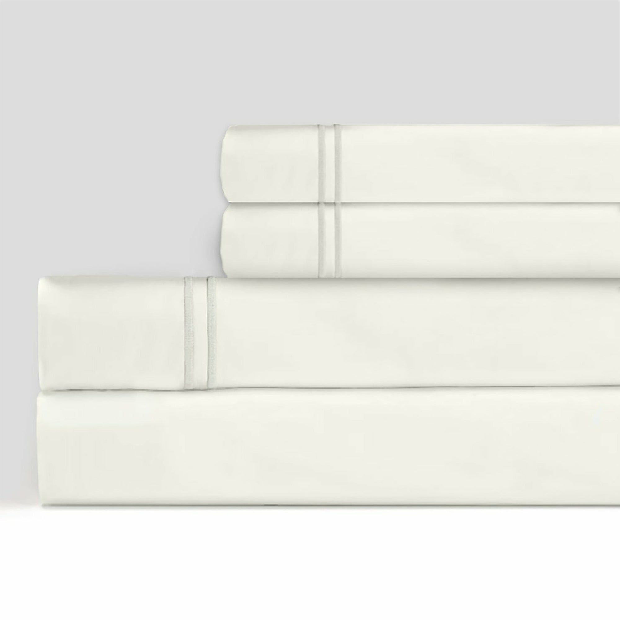 Sferra Grande Hotel Sheet Sets Ivory/Ivory Main Fine Linens