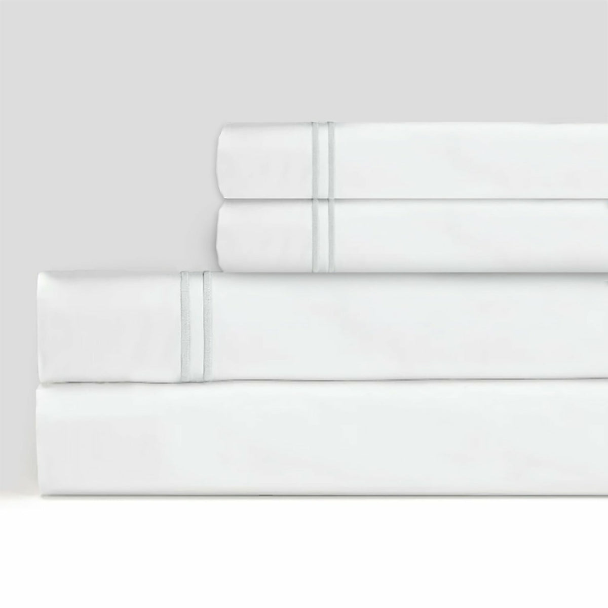 Sferra Grande Hotel Sheet Sets White/White Main Fine Linens