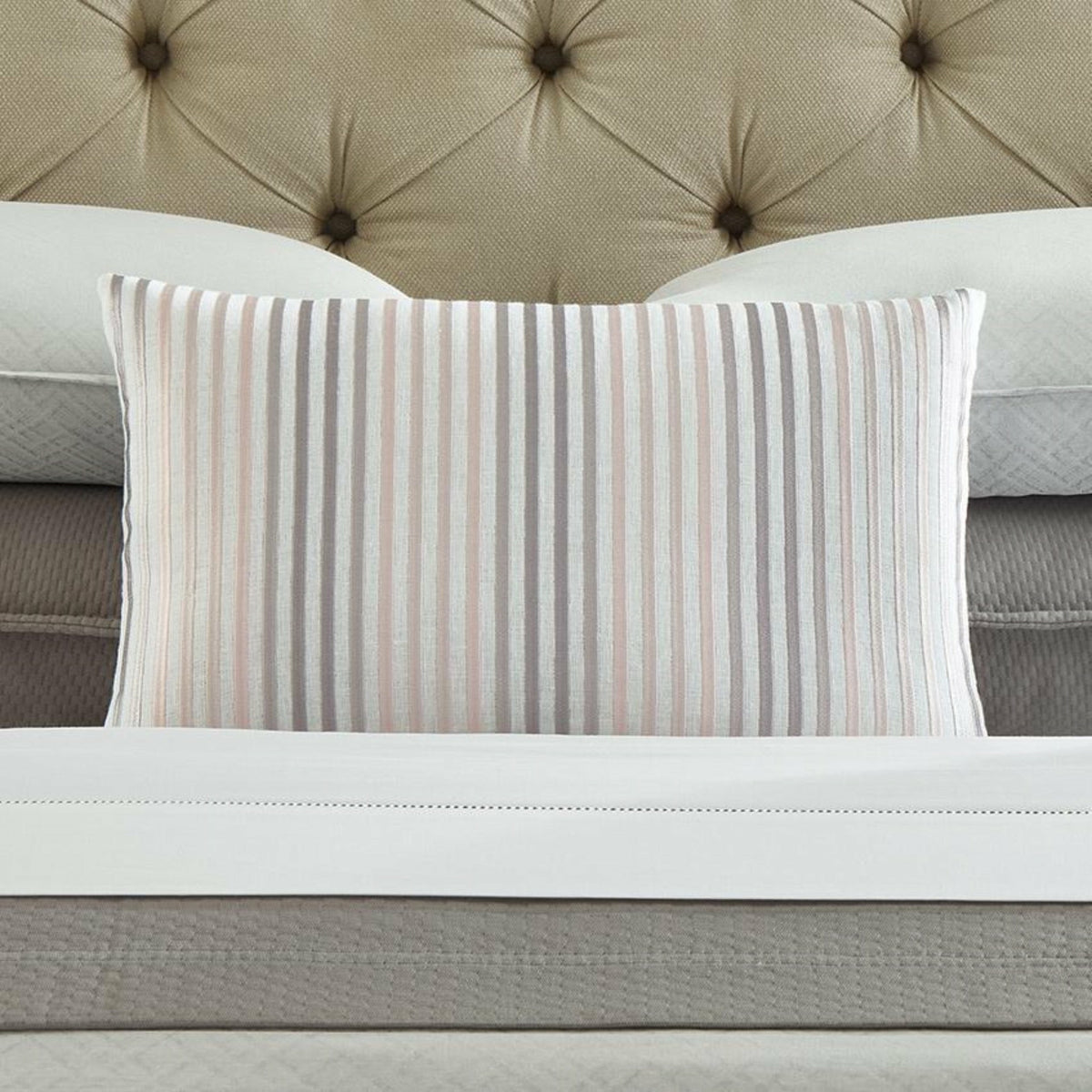 Sferra Lineare Decorative Pillow Lifestyle Fine Linens