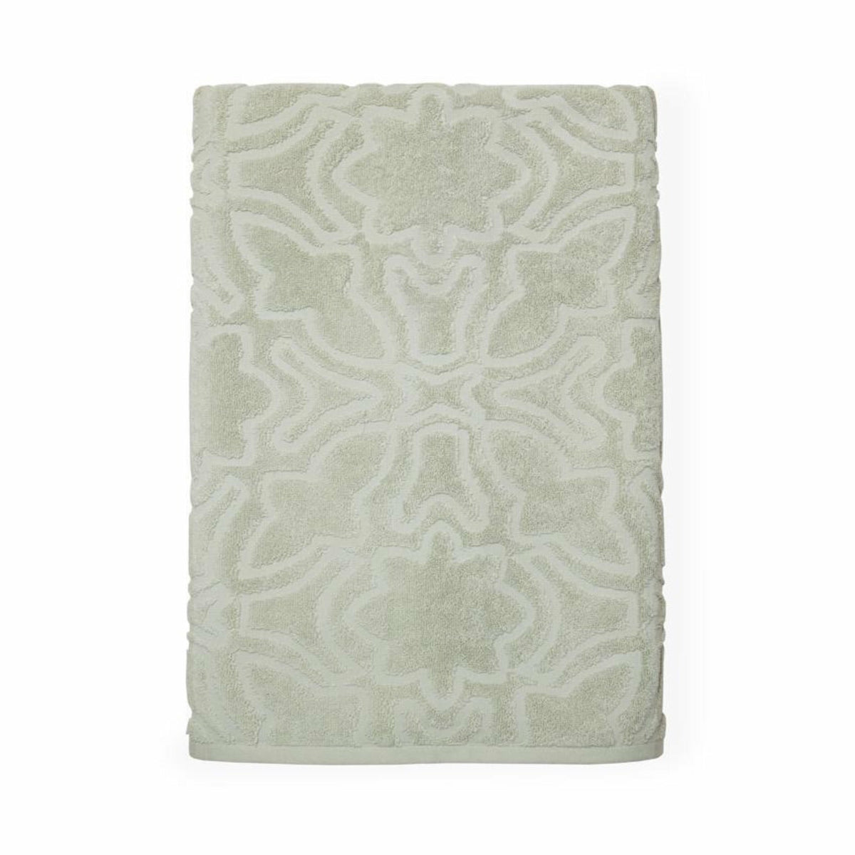 Sferra Moresco Bath Towels Celadon Fine Linens